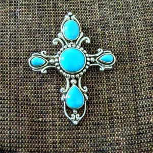 Turquoise Cross